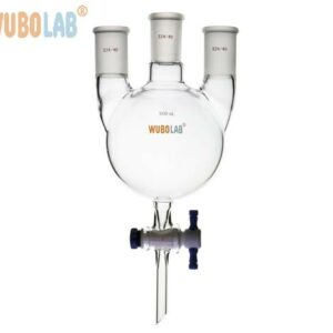 3 Necks Round Bottom Flasks Bottom Outlet